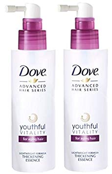 2 x Dove Advanced Hair Series Youthful Vitality Thickening Essence (125ml)