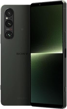 Sony Xperia 1 V 5G XQ-DQ72 Dual 256GB 12GB RAM Unlocked (GSM Only | No CDMA - not Compatible with Verizon/Sprint) GSM Global Model, Mobile Cell Phone – Green