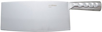 Winco Chinese Cleaver with Stainless Steel Handle