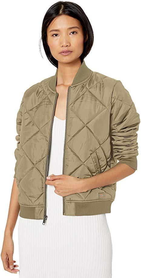 dickies Women's Quilted Bomber Jacket