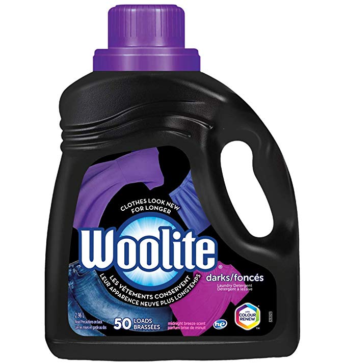 Woolite Darks, Laundry Detergent, Mega Value Pack, 2.96 L, With Colour Renew - Clothes Look New Longer