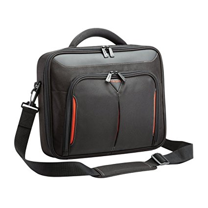 Targus CN412EU Classic  Clamshell Laptop Bag / Case fits 12.1 inch Laptops, Black