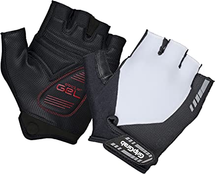 GripGrab ProGel Padded Anti Slip Short Finger Summer Cycling Gloves Comfortable Cushioned Fingerless Multiple Colours