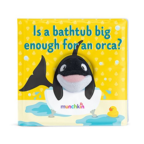 Munchkin Soapy Stories Finger Puppet Bath Book, Orca