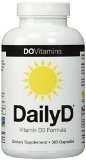 DailyD - Vitamin D3 Formula - Vegan Non-GMO - 1 Year Supply - 365 Capsules