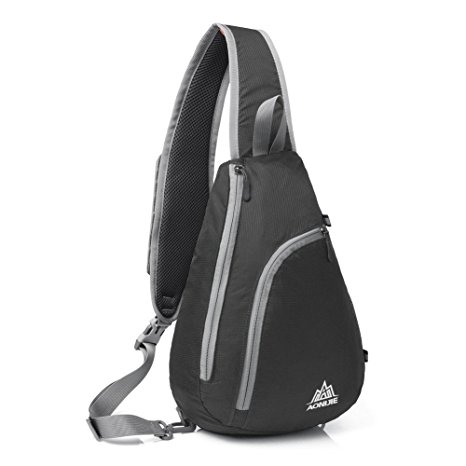 Shoulder Backpack, GOLDSTAR Sling Chest Crossbody Bag Pack for Outdoor Sports, School, Travel