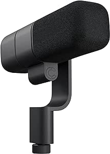 Logitech G Blue Sona Active Dynamic XLR Broadcast Microphone for Streaming and Content Creation, ClearAmp Active Preamp, Dual-Capsule Design, Internal Shockmount - Black