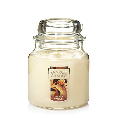 Yankee Candle Medium Jar Candle, French Vanilla