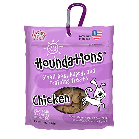 Loving Pets Houndations Training Treats for Dogs, 4 oz