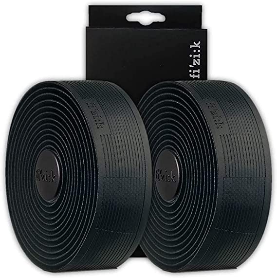 Fizik Vento Tacky Black Bar Tape | Microtex, Solocush | 2 Rolls of Tape