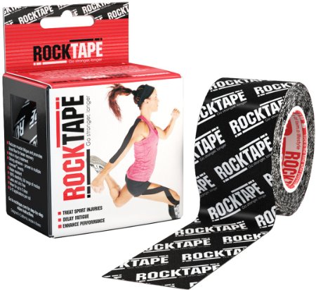 RockTape Kinesiology Tape for  Athletes (2-Inch x 16.4-Feet)