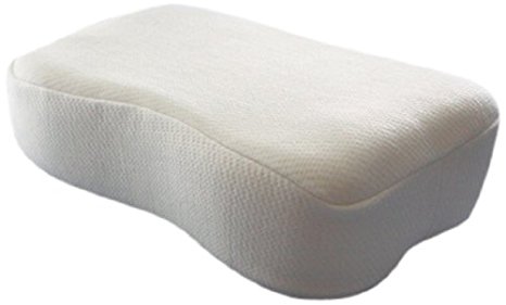 SleepRight SRP163 Side Sleeping Pillow, 16"x12"x3" (Travel Size)