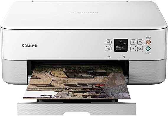 Canon PIXMA TS5320 Wireless All-In-One Inkjet Printer, White