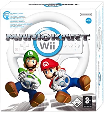 Mario Kart with Wii Wheel (Wii)