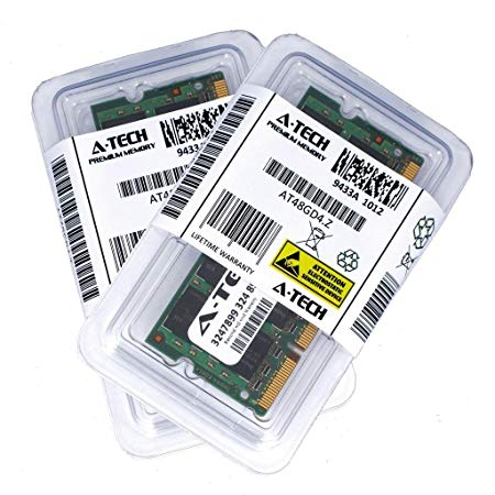 A-Tech 1GB Kit (2X 512MB) DDR2 533MHz PC2-4200 200-pin SODIMM Laptop Notebook Computer Memory RAM Modules