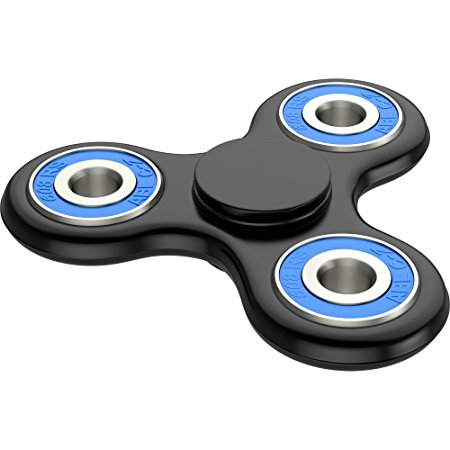 Zekpro Anti-Anxiety 360 Spinner Toy For Kids & Adults,Black/Blue