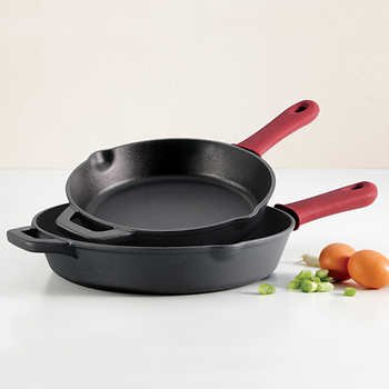 Tramontina Cast Iron Skillets 2-pack