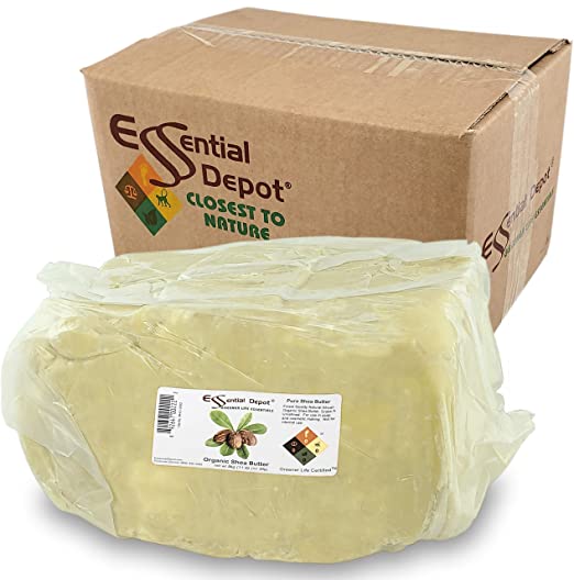 Shea Butter - Grade A - Unrefined - Organic - 5 kg (approx 11 lbs)