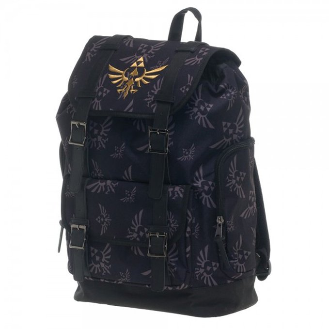 Legend of Zelda Logo All Over Print Rucksack Backpack