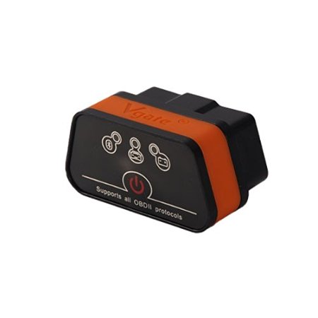 iCar2 OBDII ELM327 Bluetooth Car Diagnostic Tool - Orange   Black