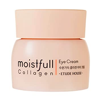 ETUDE HOUSE Moistfull Collagen Eye Cream 28ml (New version) - Skin Care Facial Moisturizing Night Eye Cream - Best Anti Aging Eye Cream for Women