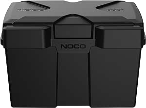 NOCO Snap-Top BG27 Battery Box, Group 27 12V Battery Box for Marine, Automotive, RV, Boat, Camper and Travel Trailer Batteries