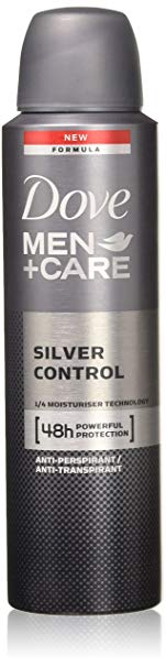 Dove Men care Silver Control 48hr Protection Deodorant 150ml 6-Pack