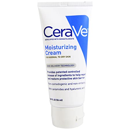 CeraVe, Moisturizing Cream, For Normal to Dry Skin, 1.89 fl oz (56 ml)