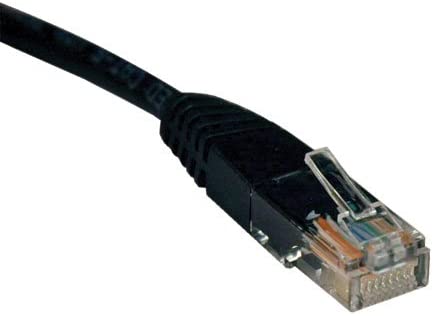 Tripp Lite Cat5e 350MHz Molded Patch Cable (RJ45 M/M) - Black, 50-ft.(N002-050-BK)