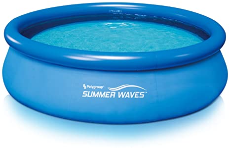 Summer Waves 10'x30" Quick Set Above Ground Pool with RP350 Filter Pump, w/GFCI, D Type Filter Cartridge