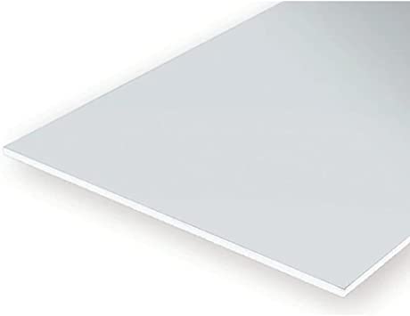 Evergreen 9060 Polystyrene Sheet 150 x 300 x 1.50 mm 1 Piece White