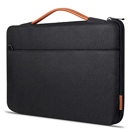 Inateck 15-15.6 Inch Shockproof Laptop Sleeve Case Briefcase Bag Water Resistant for Notebooks, Ultrabooks, Netbooks - Black