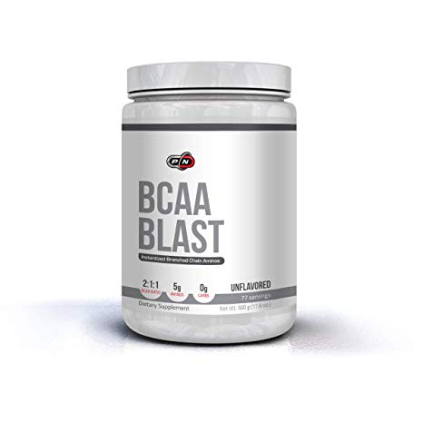 Pure Nutrition BCAA BLAST Powder Drink 2 1 1 Ratio 500g|250g 50|100 Servings|Unflavored Watermelon Grape Raspberry|Amino Acids Men Women With Glutamine|Great Recovery During Workout|Energy Lean Muscle