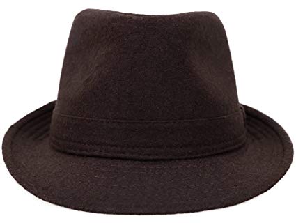 Men / Women's Wool Blend Fedora Hat