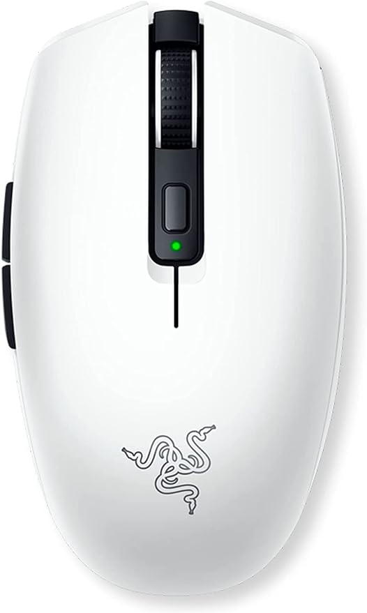 Razer Orochi V2 - Mobile Wireless Gaming Mouse with up to 950 Hours of Battery Life (Ultra Lightweight Design, HyperSpeed Wireless & Bluetooth, 2nd Gen Mechanical Mouse Switches) Mercury White