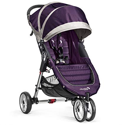 Baby Jogger City Mini Stroller In Purple, Gray Frame, BJ11428