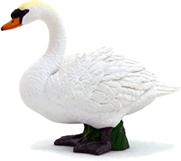 MOJO Mute Swan Realistic International Wildlife Hand Painted Toy Figurine