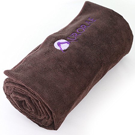 Aurorae Non Slip Hot Microfiber Yoga Mat Towel