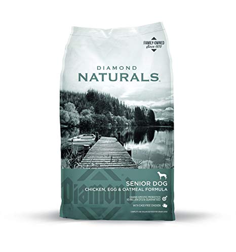 Diamond Naturals Real Meat Recipe Premium Specialty Senior Dry Dog Food Cage Free Chicken