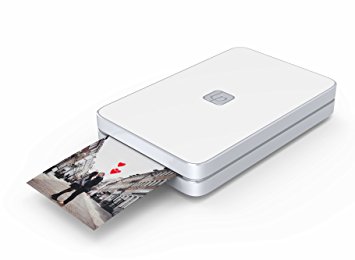 Lifeprint Photo AND Video Printer. Augmented Reality makes your photos come to life. 2x3 no ink photos: White