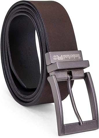 Timberland PRO mens 38mm Harness Roller Reversible Leather Belt