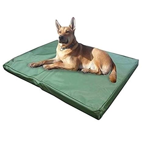 ADOV Double-Sided Pet Bed, Premium Waterproof and Washable Cover, Orthopaedic Foam Dog Bed Mat, Medium Kennel Pads for Dogs, Cats, Other Small and Large Sized Pets - (84 x 54 x 5cm)