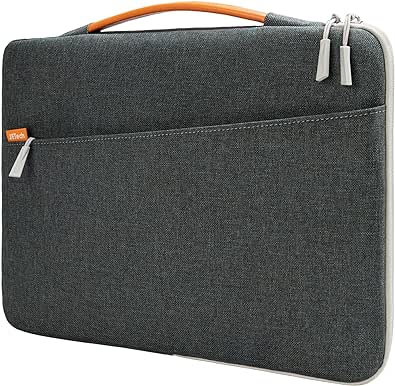 JETech Laptop Sleeve for MacBook Air/Pro, 13-16 Inch Notebook, Waterproof Bag with Portable Handle and Accessory Pocket