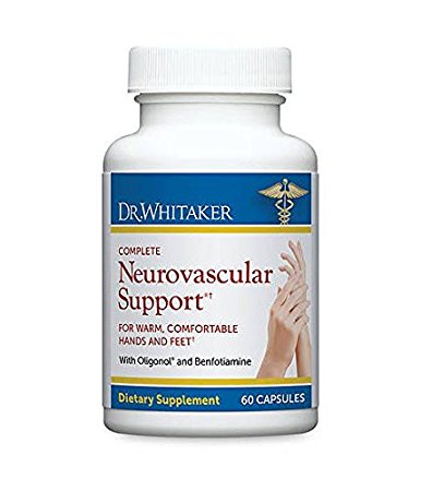 Dr. Whitaker's Complete Neuro-Vascular Support Supplement for Nerve Function and Microcirculation, 60 capsules (30-day supply)