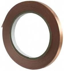 1.25 Mil Stained Glass Copper Foil Tape with Conductive Adhesive (7/32inch X 36yards)