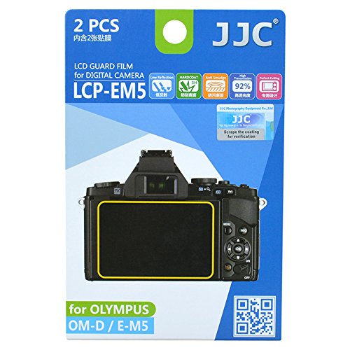 JJC LCP-EM5 Guard Film Digital Camera LCD Screen Protector For Olympus OM-D E-M5