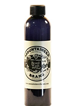 Mountaineer Brand 100% Natural WV Coal Beard Wash (8 ounce)