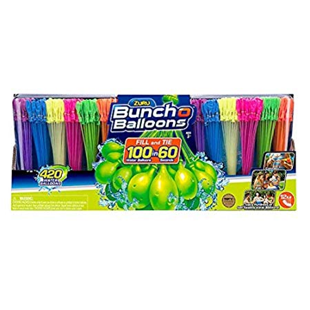 Bunch O Balloons Zuru 420 Self-Sealing Water Balloons - New Vibrant Colors (420)