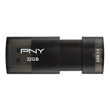 PNY Elite X 32GB USB 3.0 Flash Drive - Read Speeds up to 185MB/sec - P-FD32EX-GE