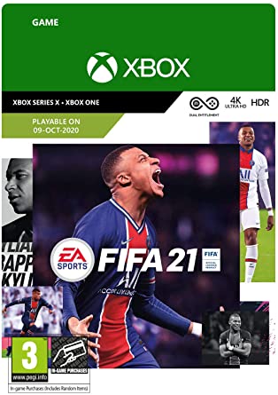 FIFA 21 Standard | Xbox One - Download Code (Includes Series X Digital Upgrade)